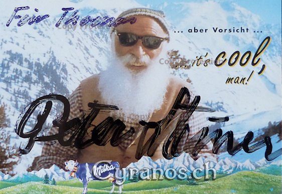 Autogramme: Peter Steiner (1917-2007) Sänger - Autogramm – Gebraucht aus Dietikon von cyranos.ch