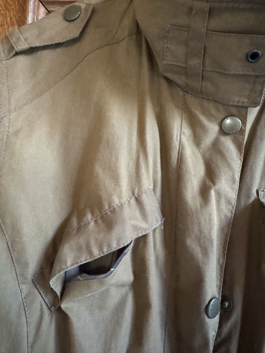 Barbour Giacche: Barbour Damen Jacke Braun – Usato da Therwil venduto da rowe-spezial 5