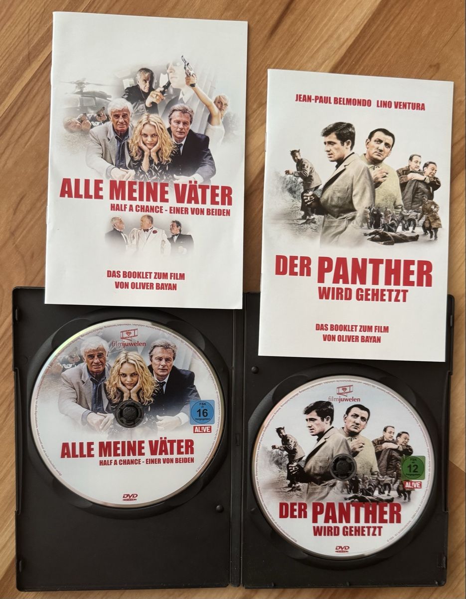 Tutti i DVDs: ALLE MEINE VÄTER UND DER PANTHER WIRD GEHETZT – Nuovo (secondo la descrizione) da Dietikon venduto da AndreaSch01 2