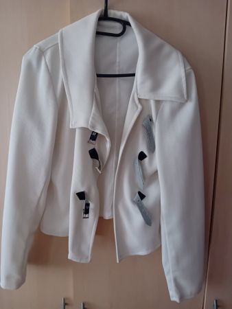 weisser Blazer Gr. 40 ab Fr.5.00