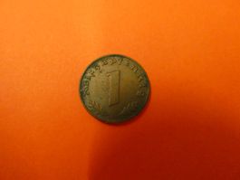 Dt. Reich 1939 D, 1 Reichspfennig