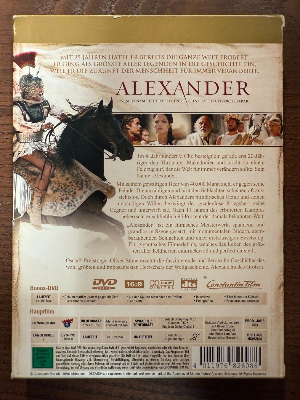 Tous les DVDs: Alexander - Premium Edition – D'occasion à Zürich par FilmFreunde 1