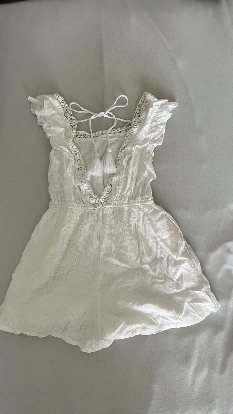 Tute: Sommerkleid Einteiler Strandkleid Spitze  S 36 – Usato da Stäfa venduto da Schatztruhe05 1