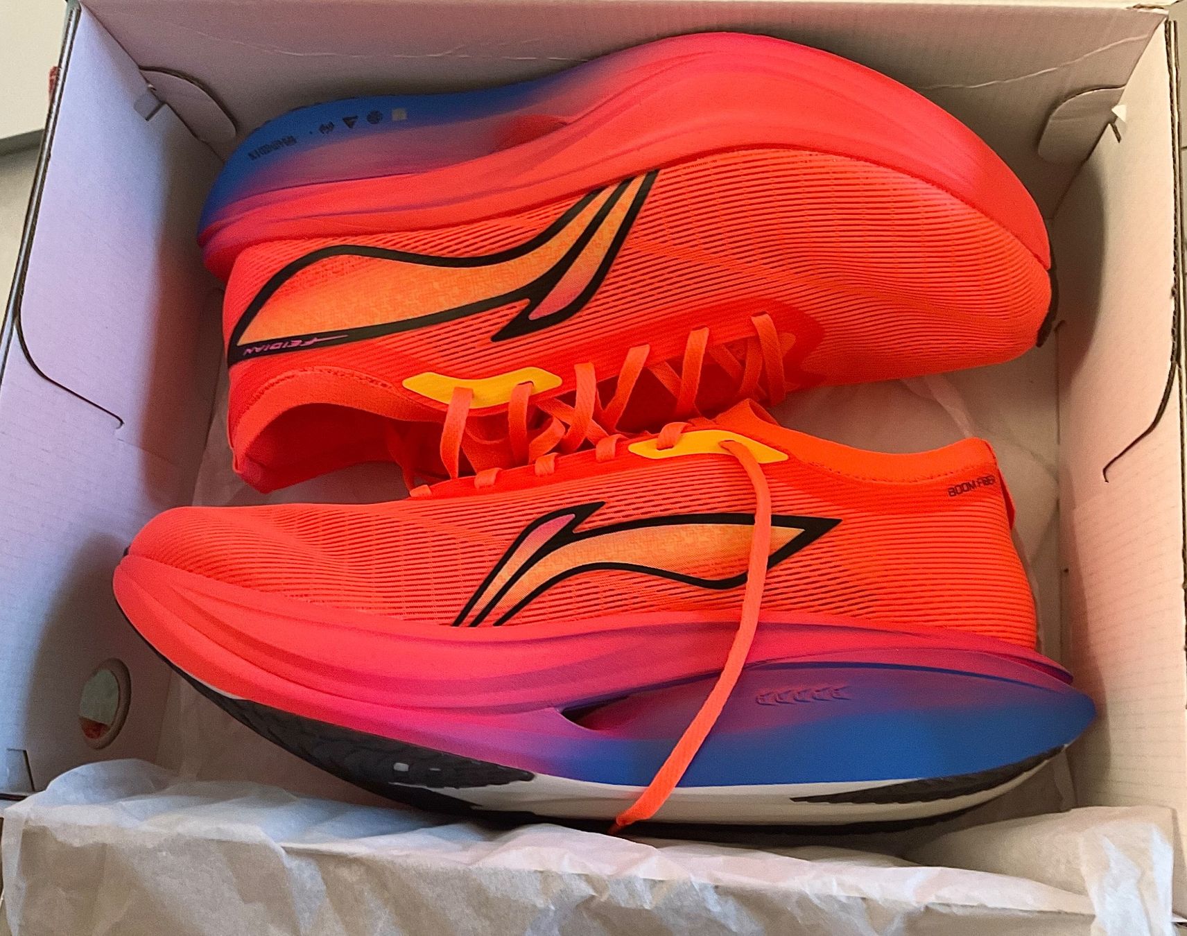 Li-Ning Feidian 5 Elite Carbon-Laufschuh-Gr. 46.5- NEU (Neu (gemäss ...