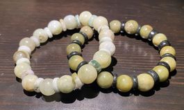 ✨ 2x wunderschöne Edelstein Heilstein Armband aus Jade ✨