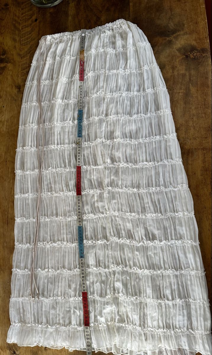 Gonne: Jupe longue blanche boho  à volants taille unique – Nuovo (secondo la descrizione) da Châtelaine venduto da Alexandra.jankowski 4