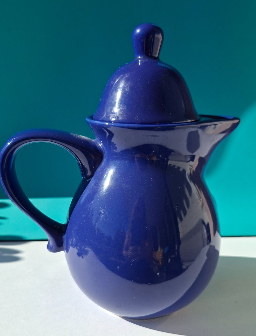 Teiere: Royal blaue Tee Kaffeekanne, Vintage Design – Usato da Opfikon venduto da Diversamente 2