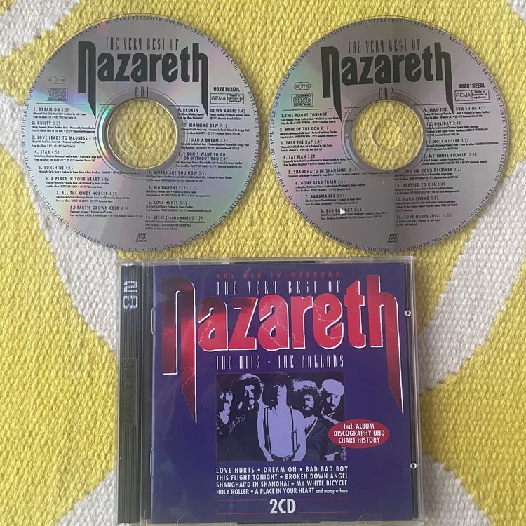 NAZARETH-2CD VERY BEST OF (Gebraucht) in Rorschacherberg für CHF 4.9 ...