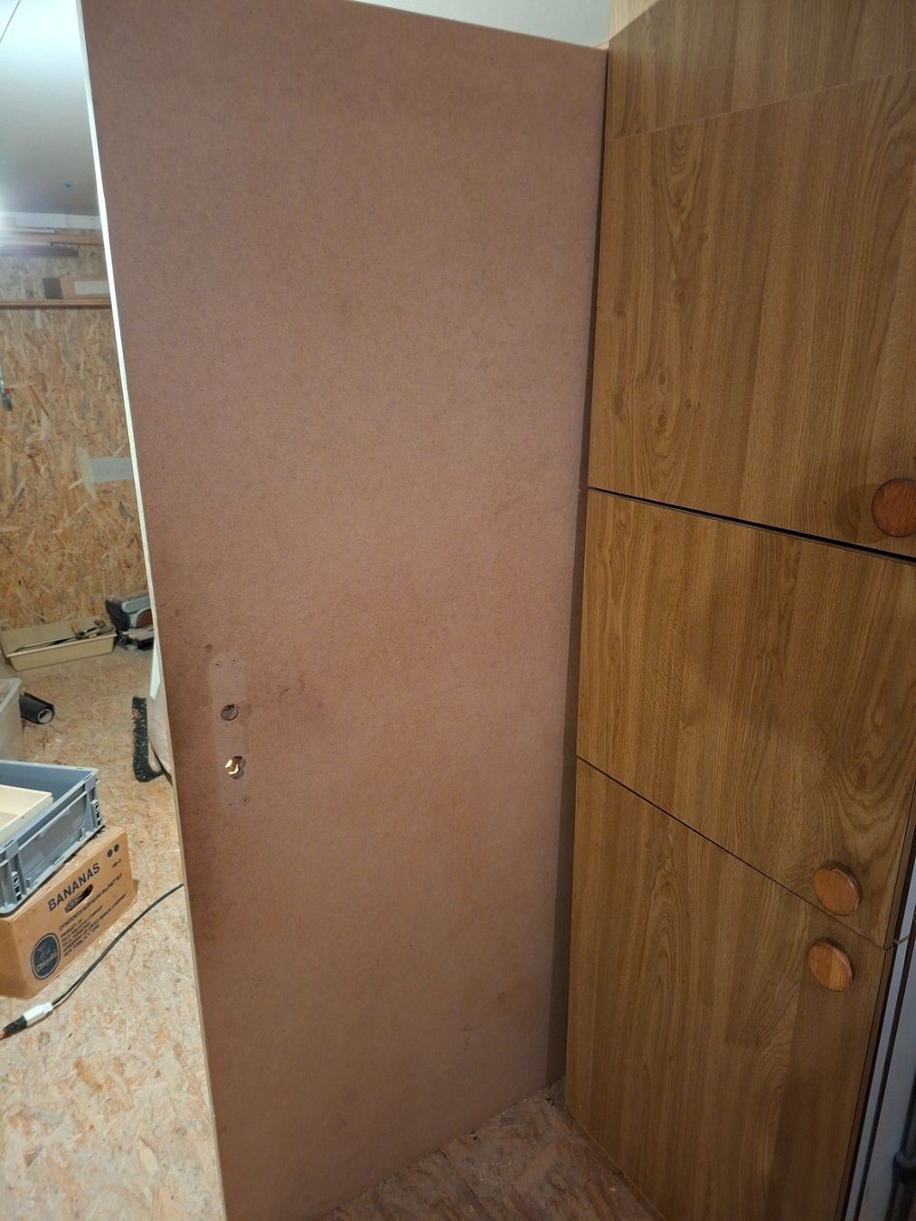 Portes: Tür Alupan inkl. Eichen-Rahmen – D'occasion à Waldstatt par Priska0111 1