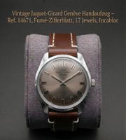 Vintage Jaquet-Girard Genève Handaufzug  Swiss Made 🇨🇭