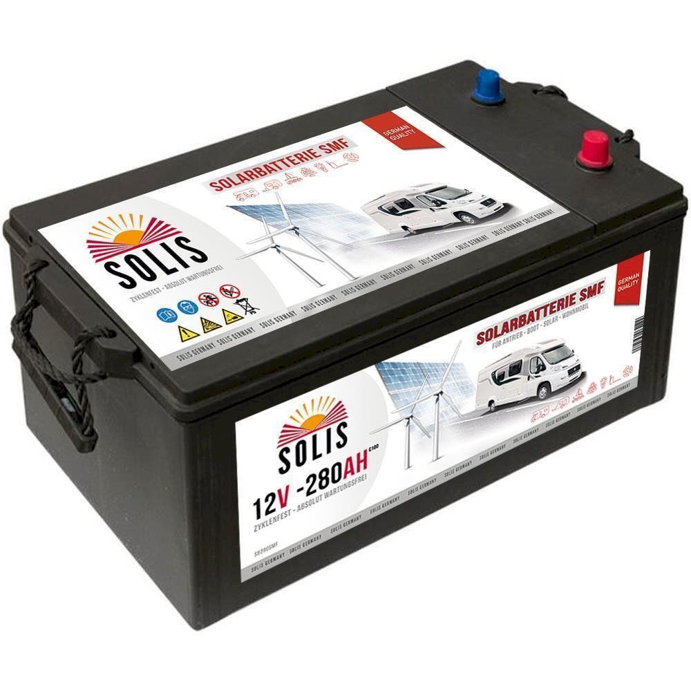Solargeräte und Solarprodukte: SOLIS Solarbatterie SMF 280Ah 12V – Neu und originalverpackt aus Bottighofen von zaap