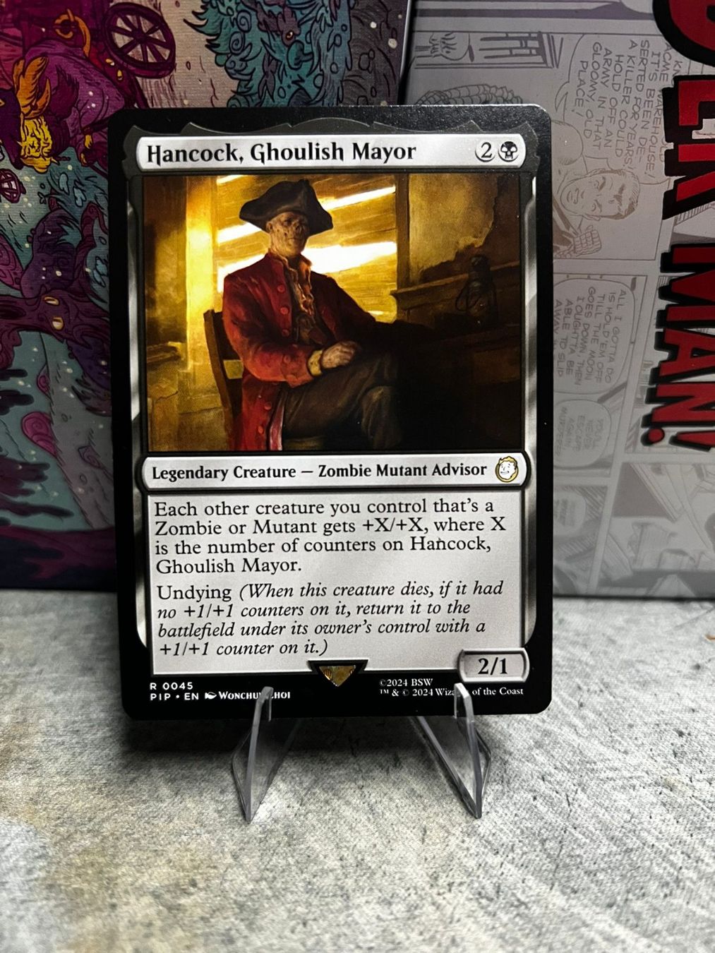 Magic The Gathering Sammelbilder & Trading cards: Hancock, Ghoulish Mayor – Neu (gemäss Beschreibung) aus Wilen b. Wollerau von GarruksShop