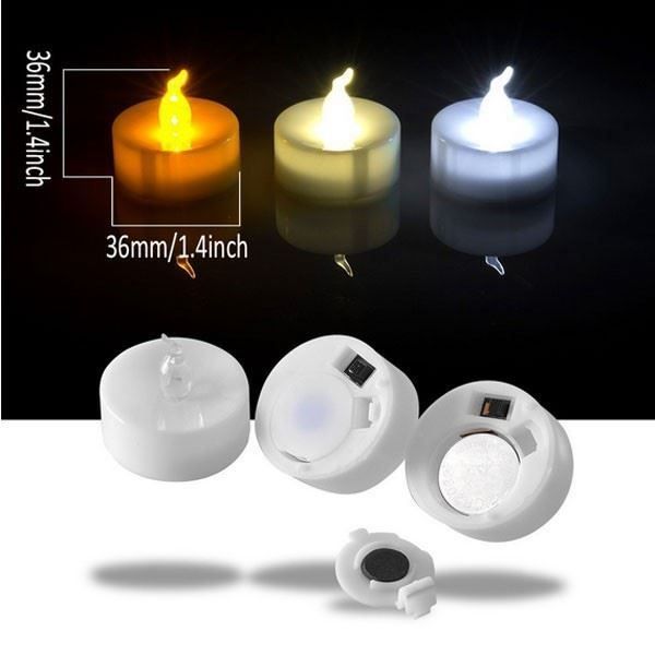 Candele: LED Teelicht mit Timer ink. Batterie – Nuovo e nell'imballaggio originale da Diepoldsau venduto da preisparadies-ch 9