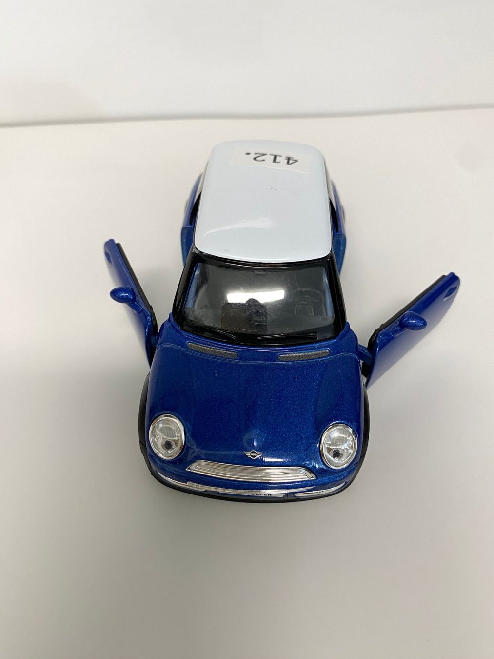 Cooper Modellini d'auto: Welly Mini Cooper 1:32-36 RZ 412 – Usato da Männedorf venduto da toroloco1953 2