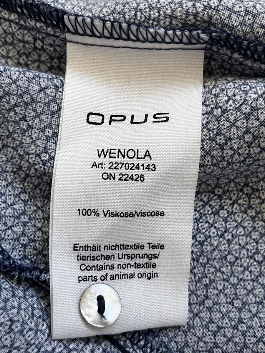 Opus Vestiti: Opus Kleid, Gr. 38, blau gemustert – Usato da Zürich venduto da Kleanthy 3