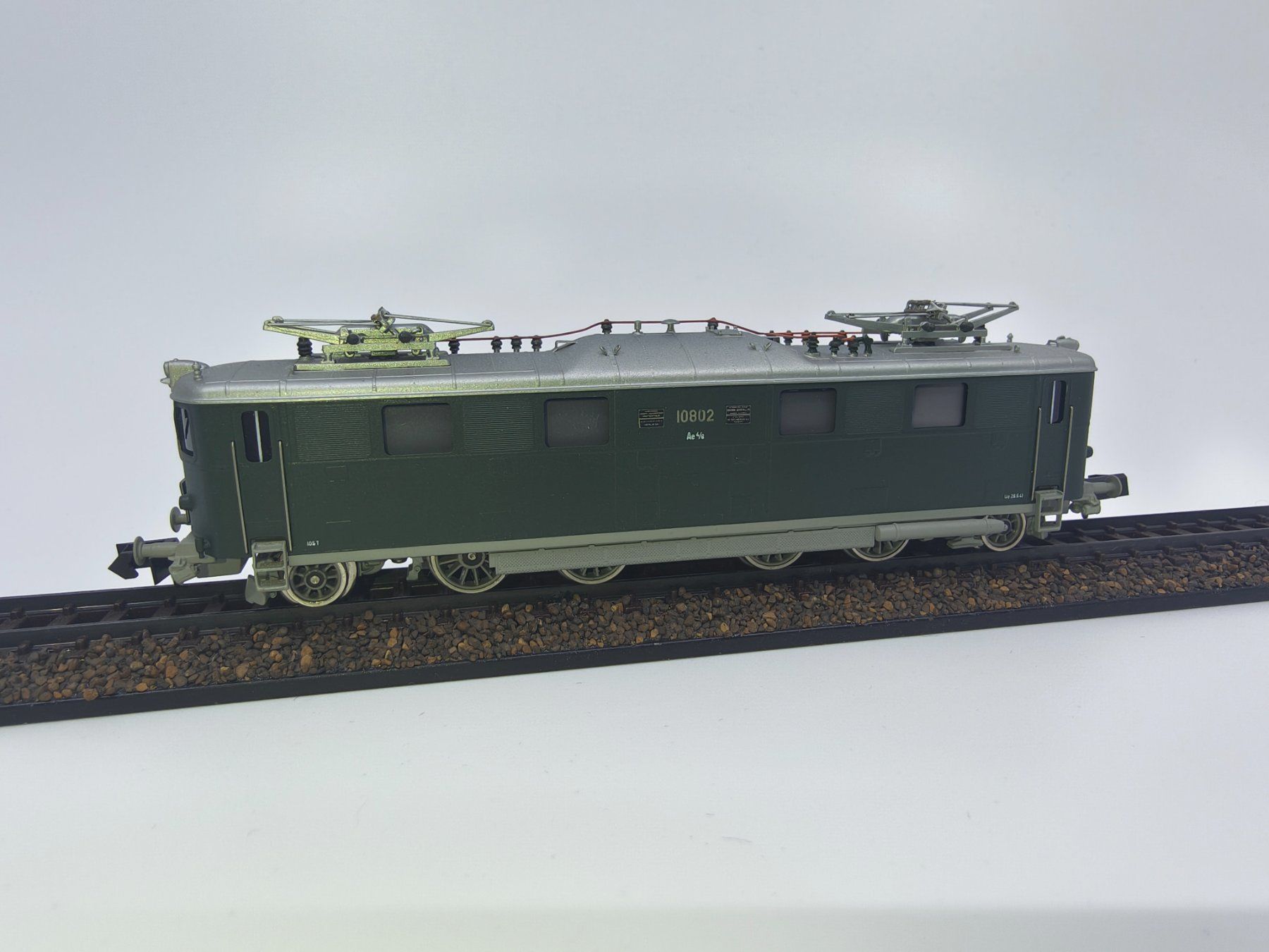 Lemaco Modellini di ferrovie: Lemaco Ae 4/6 10802, Analog – Usato da Wangs venduto da mobacom 1