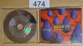 Mark'Oh - Tears Don't Lie CD Single - 90er Rave Klassiker