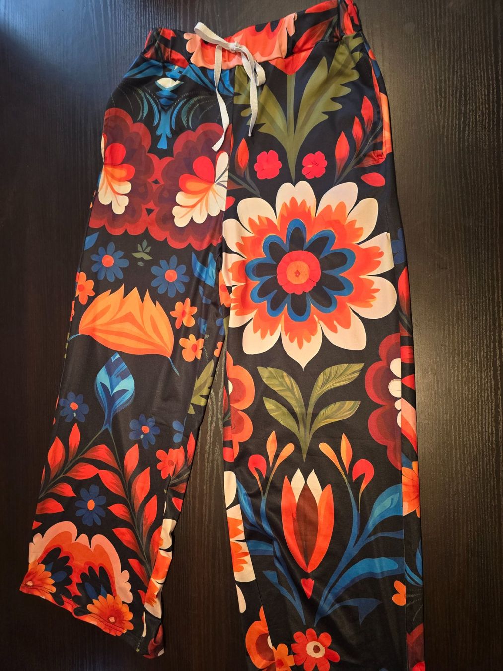 Pantaloni: Pantalon d été "Flowers" T- M – Nuovo (secondo la descrizione) da Les Verrières venduto da kitel79