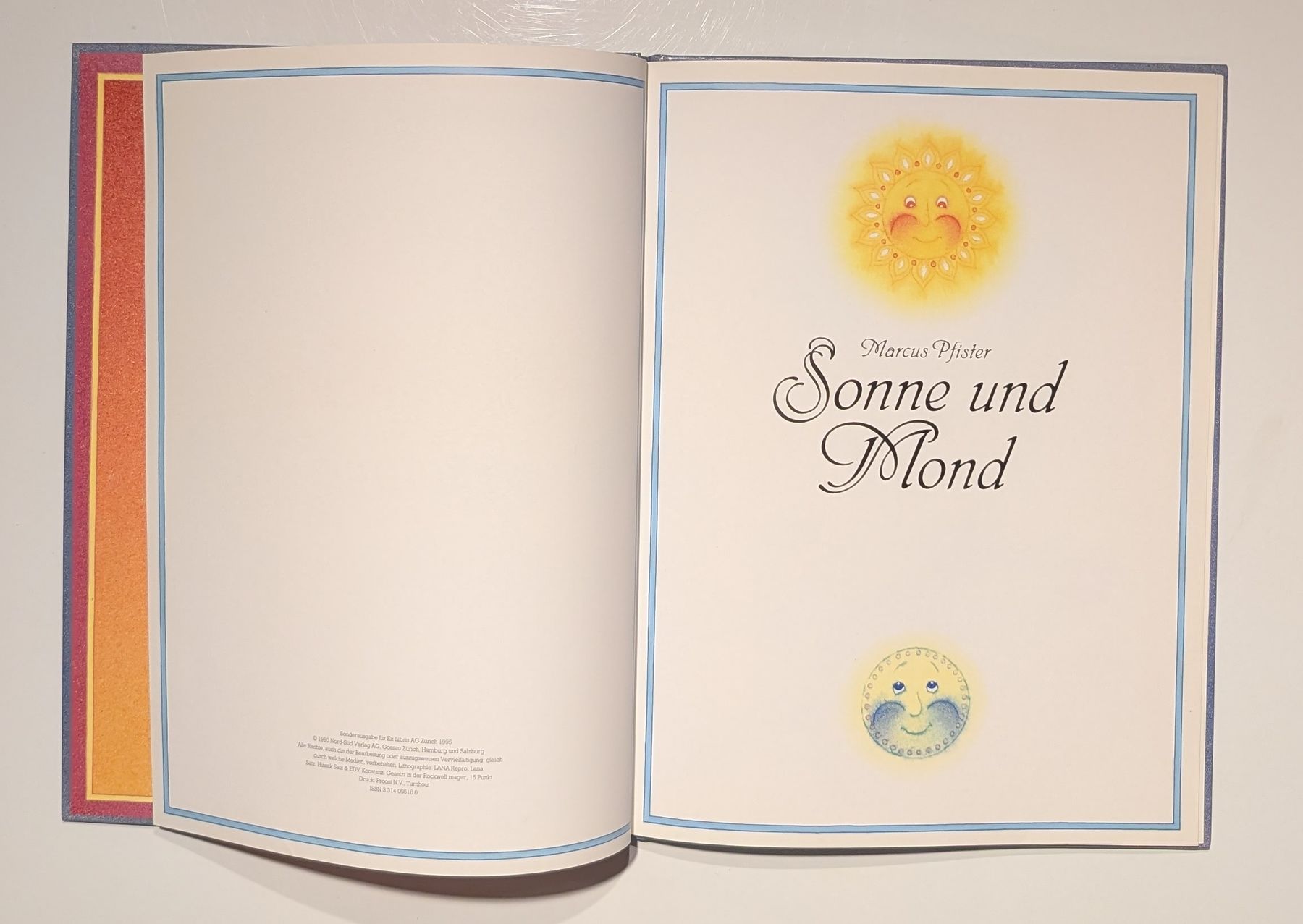 Libri: Sonne und Mond - Marcus Pfister – Nuovo (secondo la descrizione) da Wängi venduto da ABIZONE-86 1
