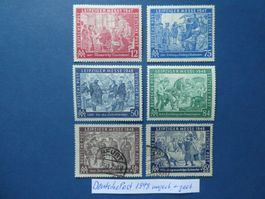 Deutsche Post 1947/48 ungestempelt und gest.