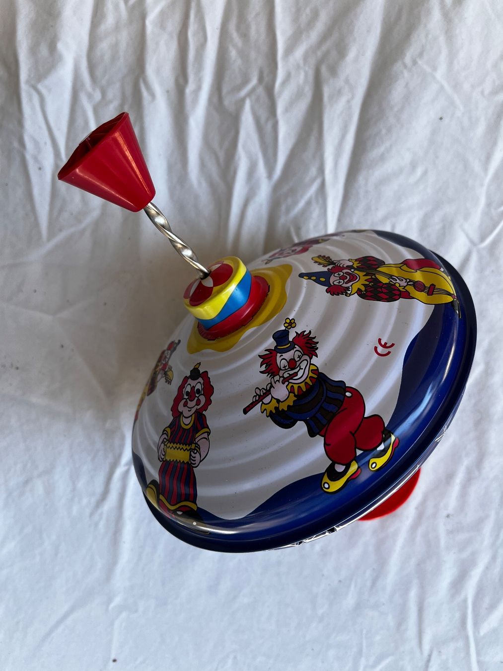Spielzeuge: Nostalgie Kreisel - Clown – Neu (gemäss Beschreibung) aus Zürich von gemuesebouillon