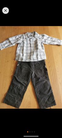 Härziges Set, Hemd und Hose, Grösse 86 Top Zustand