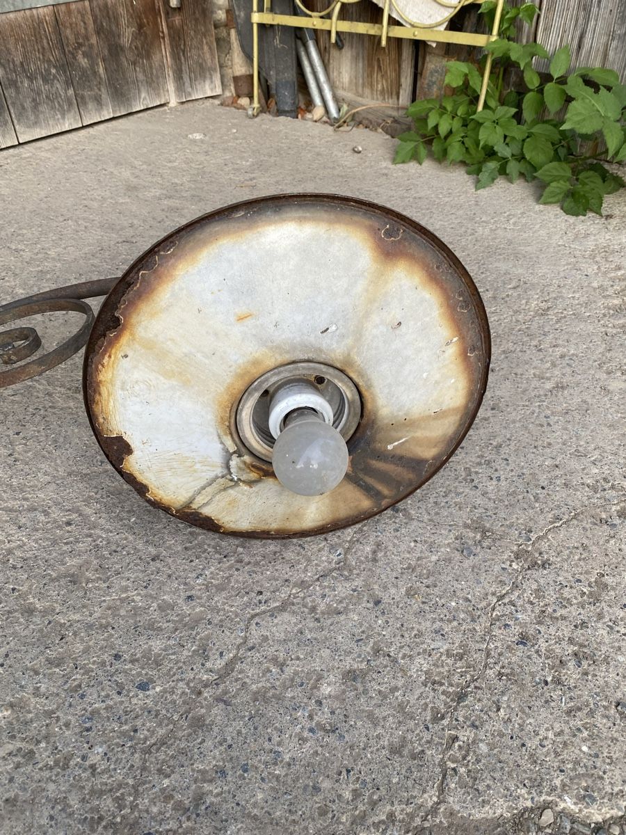 Lampade: Antike Aussenlampe Scheune Bauernhaus – Usato da Rüti ZH venduto da Muck99 1