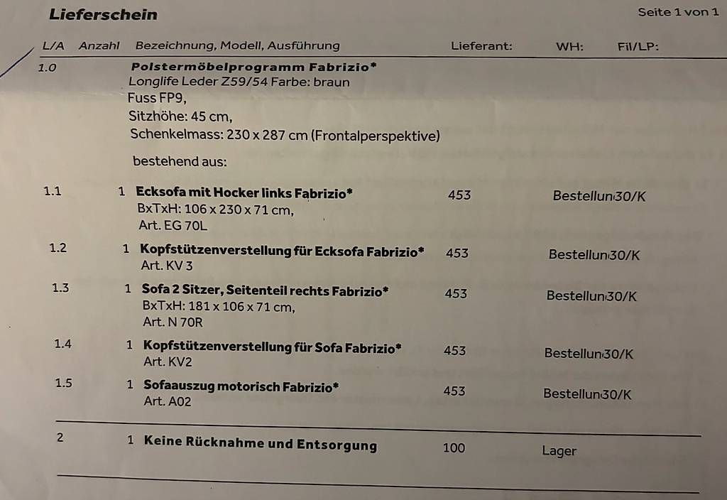 Divani: Elegantes Leder-Ecksofa von Möbel Schubiger – Usato da Bassersdorf venduto da pal_5992 4