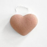 Eponge Konjac Rose en Coeur - NEUF