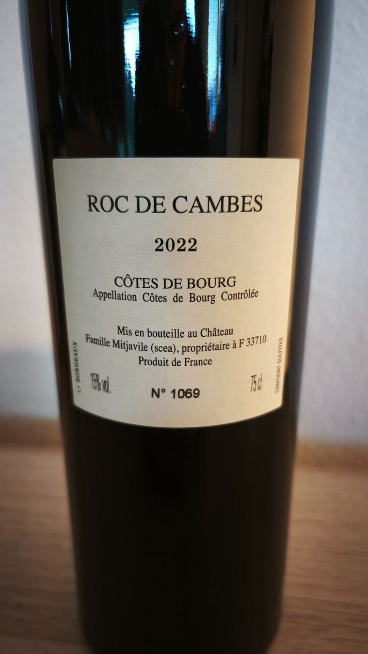 Vino: Roc de Cambes 2022 – Nuovo e nell'imballaggio originale da Kerns venduto da cat_6bnd 1