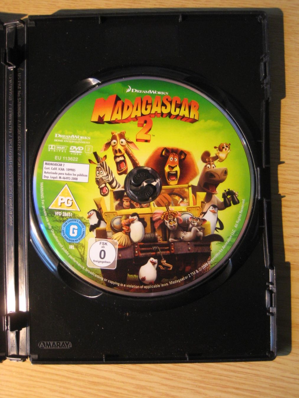 Tutti i DVDs: DVD - Madagscar 2 – Usato da Greifensee venduto da Janali01 2