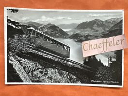 Pilatusbahn Postkarte, Wolfort-Viadukt