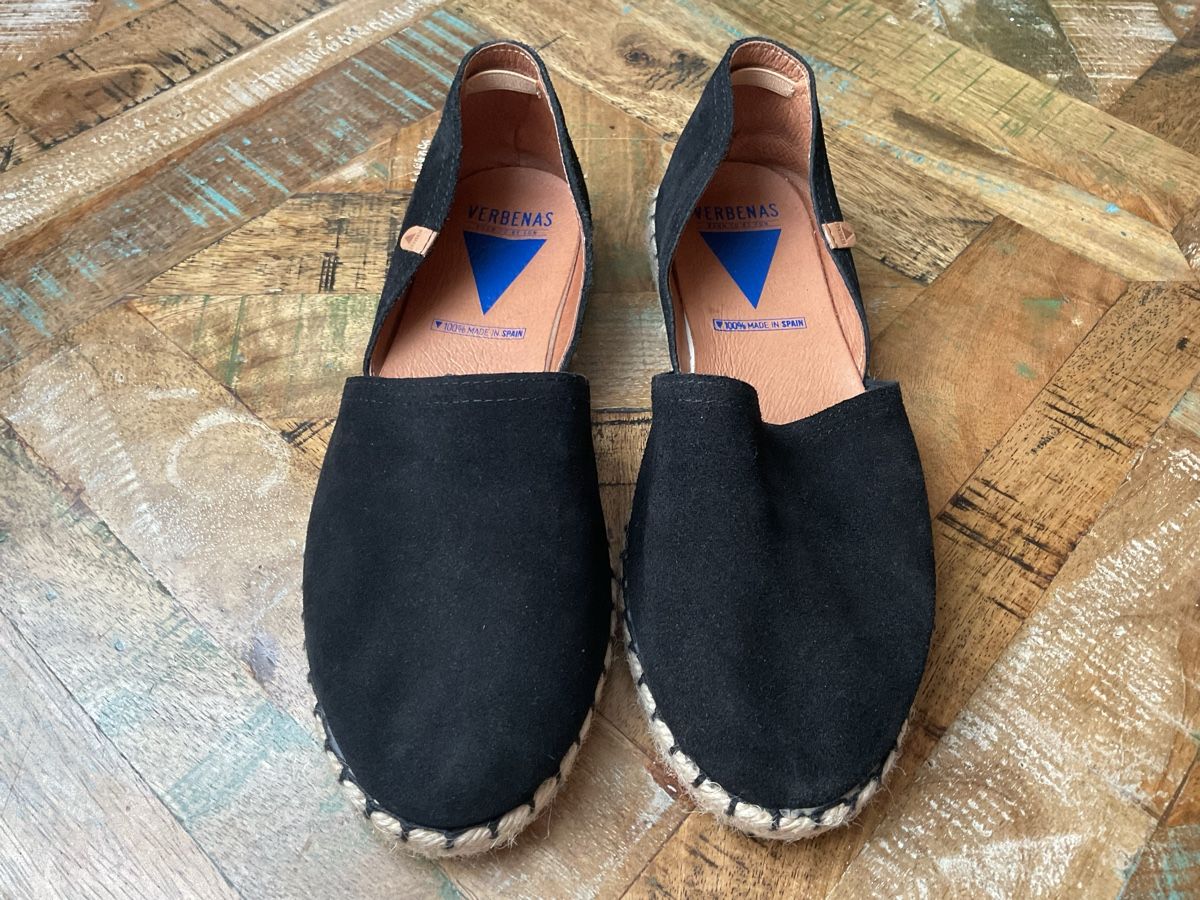 Scarpe da donna: VERBENAS Espadrilles Leder - schwarz Gr.42 – Usato da Bachenbülach venduto da Sybeco 1