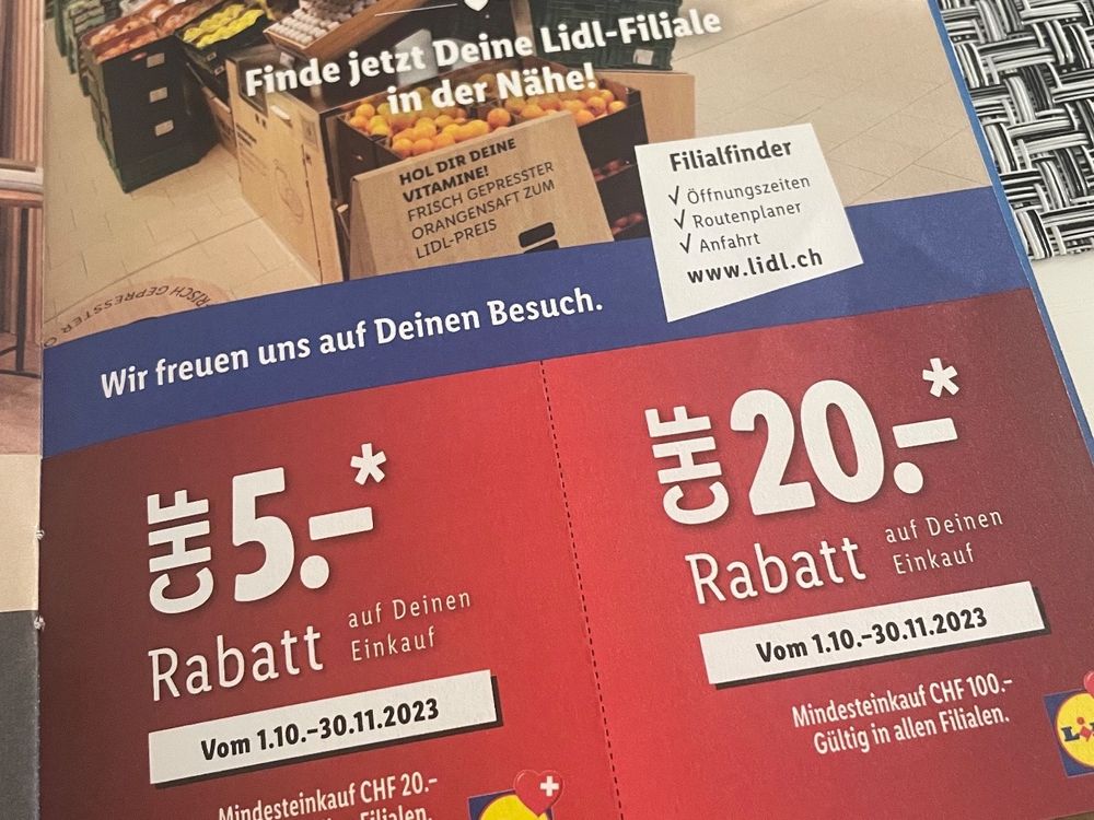 Lidl Kalender Gutschein 2025 