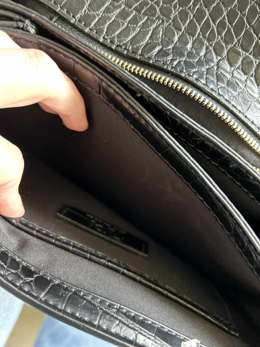Zara Taschen für Damen: Sac à main Zara effet croco noir – Neu (gemäss Beschreibung) aus Martigny von lovejess 2