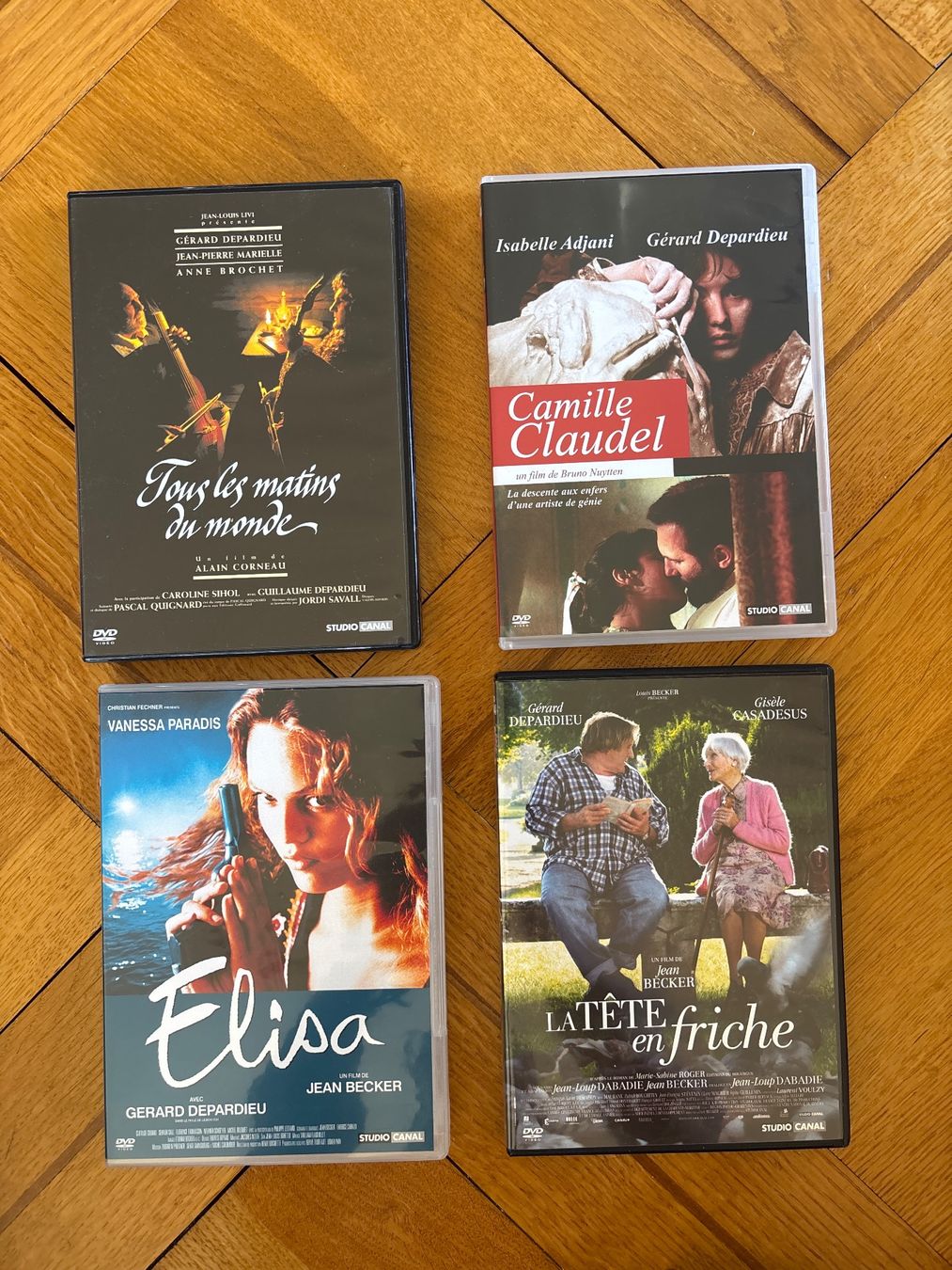 Tutti i DVDs: Collection Gérard Depardieu 4 DVD – Usato da Genève venduto da Buens4 2