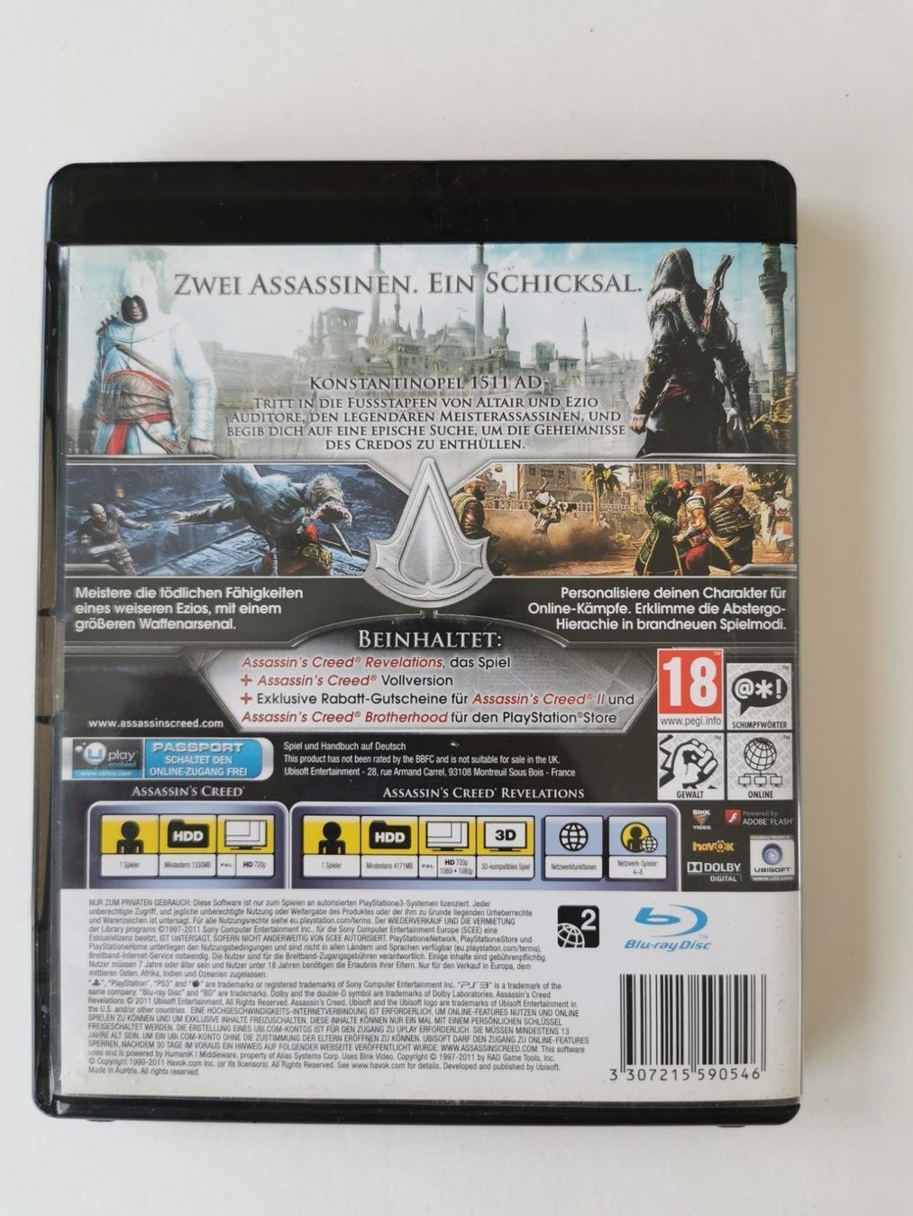 Sony Spiele: Ps 3 - Assassins Creed Revelation's – Gebraucht aus Lenzburg von eyworld 2