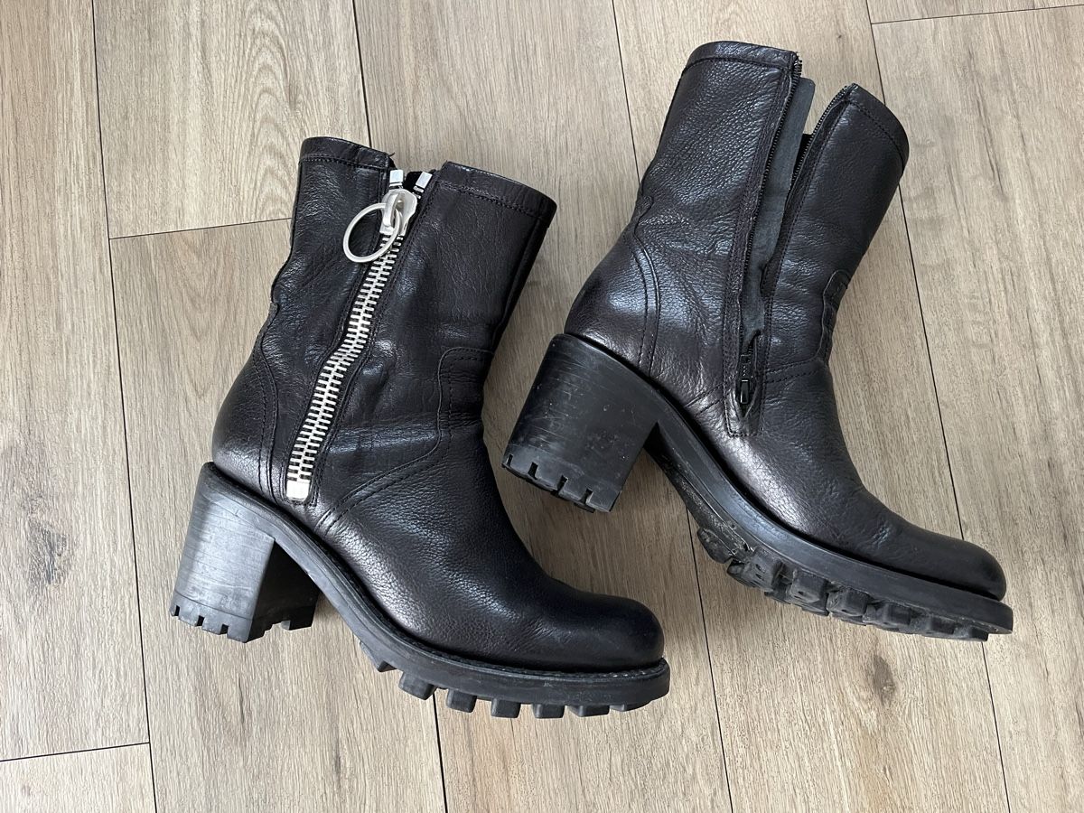 Scarpe da donna: Free Lance Stiefeletten Bikerstyle – Nuovo (secondo la descrizione) da Kerns venduto da osco01
