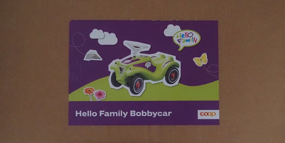 Veicoli per bambini: Hello Family Bobby Car – Nuovo e nell'imballaggio originale da Oberglatt ZH venduto da Kawa50