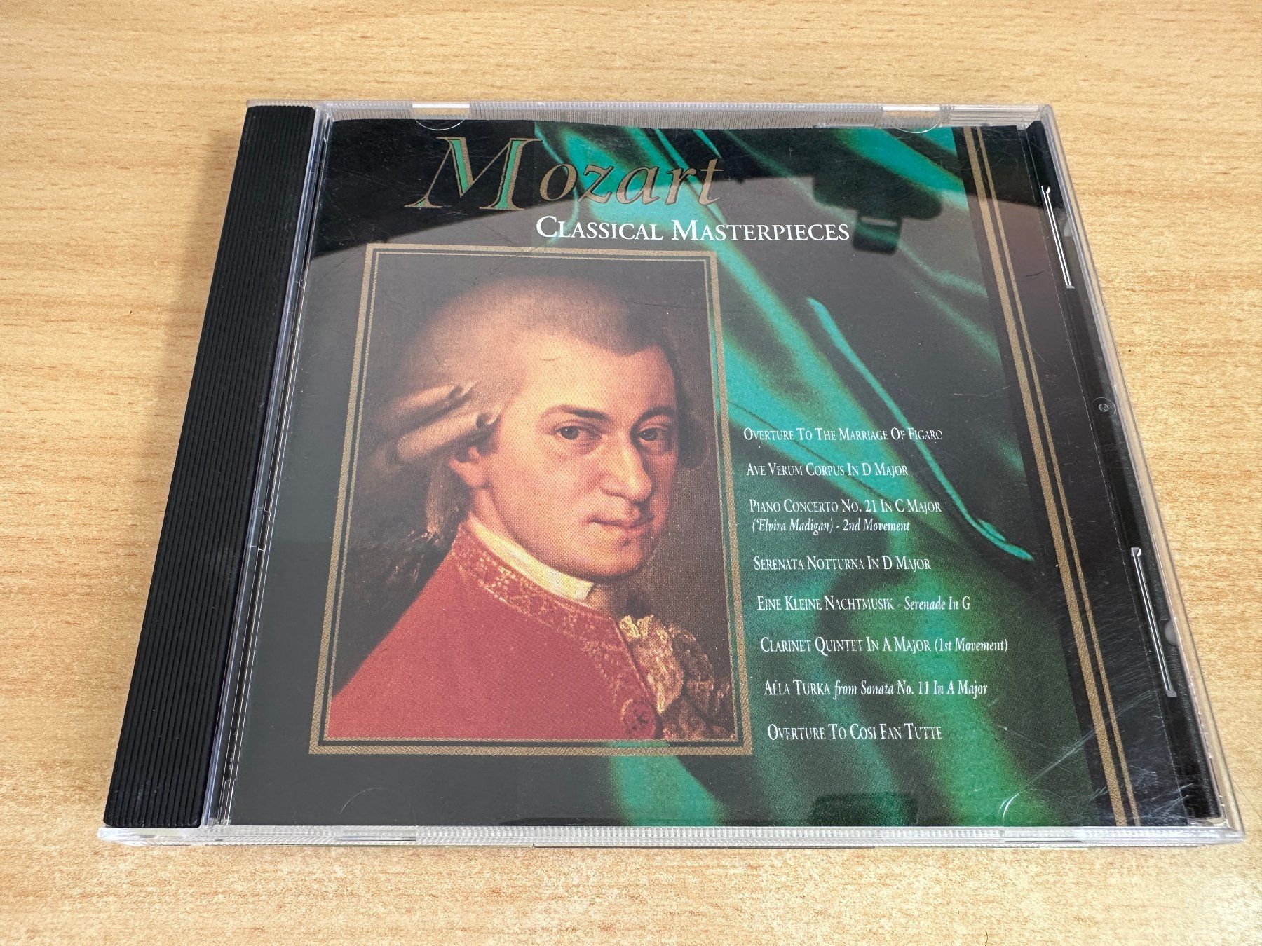 CD: N6 Mozart – Classical Masterpieces – Usato da Rikon im Tösstal venduto da Alpenmutz