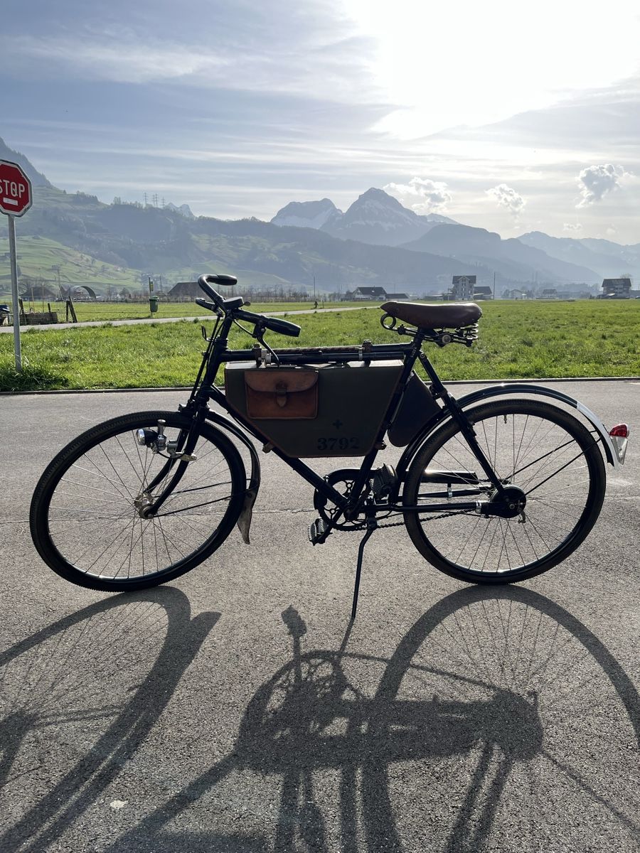 Schweizer Armee Biciclette: Schweizer Militärvelo Ordonanzrad – Usato da Ibach venduto da murmeli1899 7
