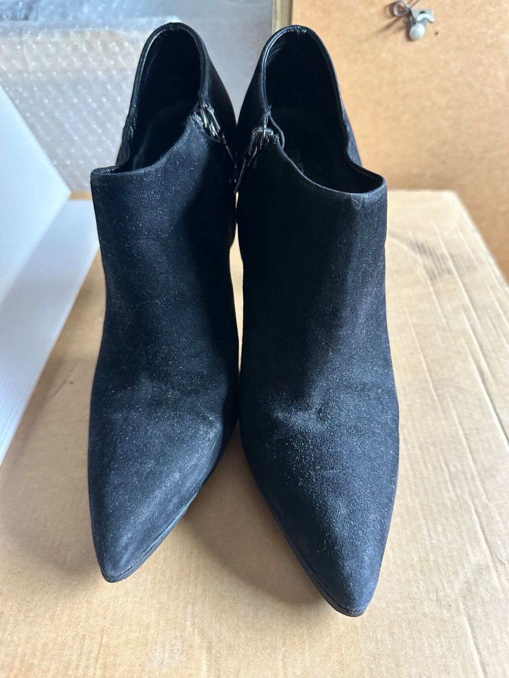Prada Scarpe da donna: PRADA booties black suede leather size 36,5 – Usato da Lausanne venduto da kuroneko86 1