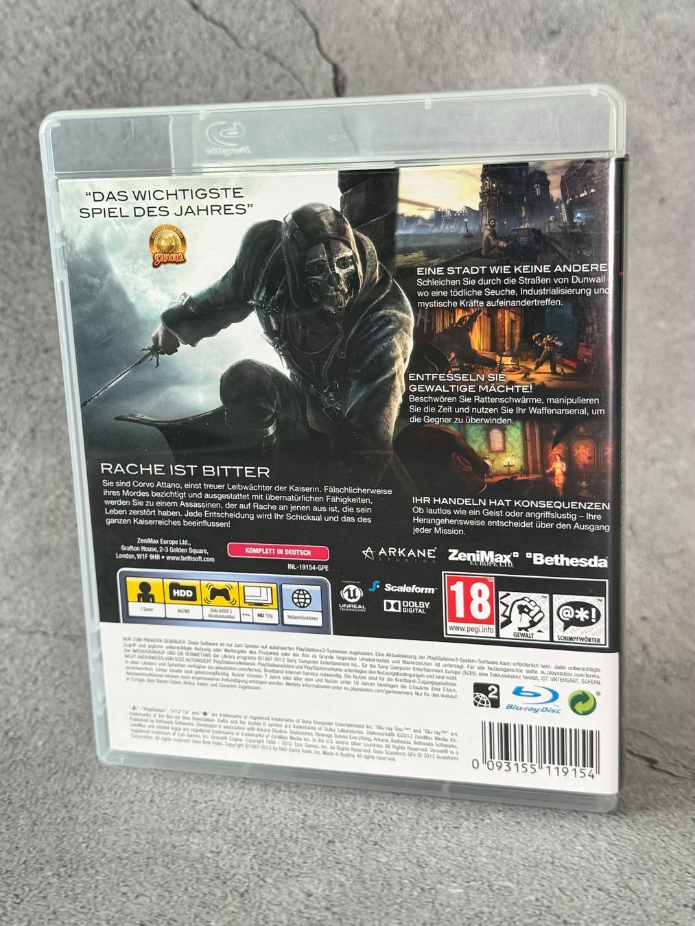 Giochi: Dishonored [PS3] – Usato da Niederwil SO venduto da BlueSonic 1