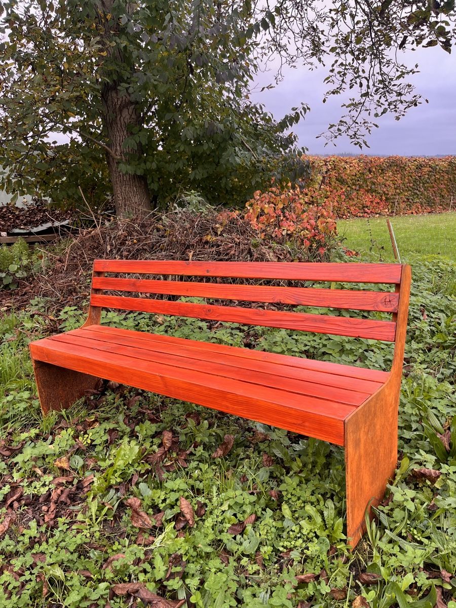 Panchine: Sitzbank massiv nach Mass – Nuovo (secondo la descrizione) da Oberwil-Lieli venduto da metal-works 2