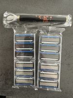 1 Griff Rasierklingen-Set, 12 Stück, originalverpackt