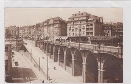 CP Lausanne - le Grand Pont vers 1920