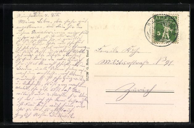 Cartes postales: Rheinfelden, Sanatorium aus der Vogelsch – D'occasion à Berlin par bartko-reher 1