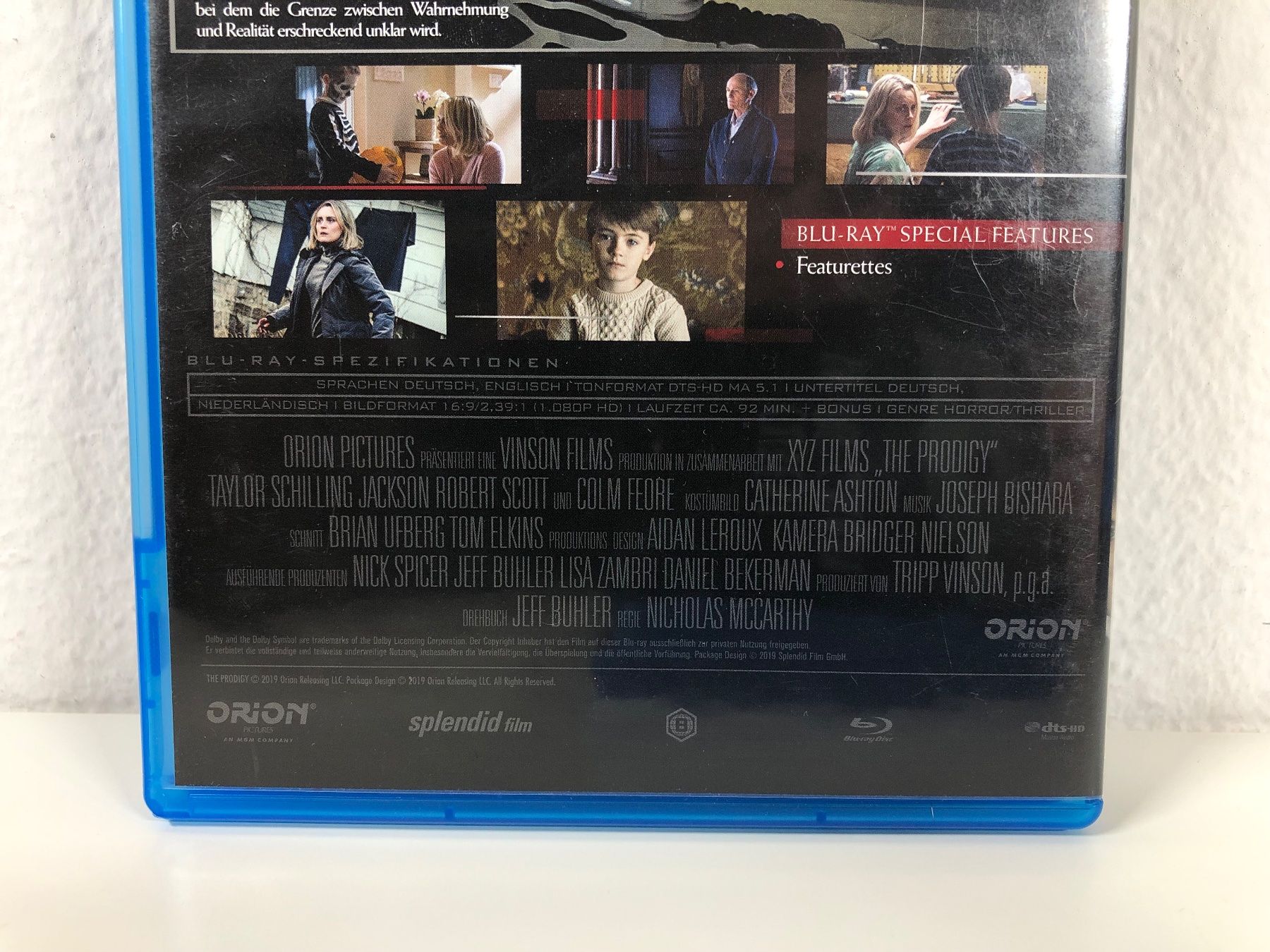 Tutti i DVDs: The Prodigy (2019) - Bluray – Usato da Bern venduto da McFlurry_08 2