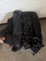 Tarierjacket Tauchweste schwarz akzeptabler Zustand