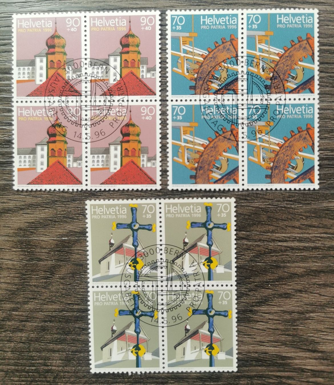 Tutti i francobolli: TR05 Timbre Suisse 1996 – Usato da Cousset venduto da Patrick_Collections